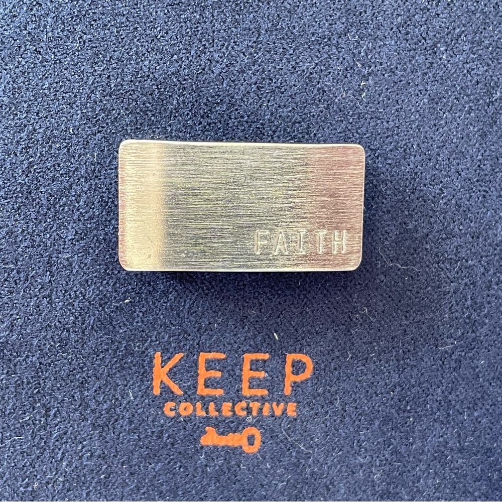 KEEP Collective “Faith” Bar Charm